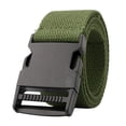 thumbnail image 2 of Cinturón de lona unisex Trabajo militar Deportes Cinturón de te Hebil Sunnimix  Cinturón de lona, 2 of 7