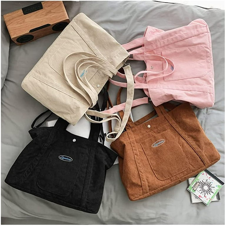 32.canvas Tote Bag-crossbody Bags Messenger Bag Corduroy 