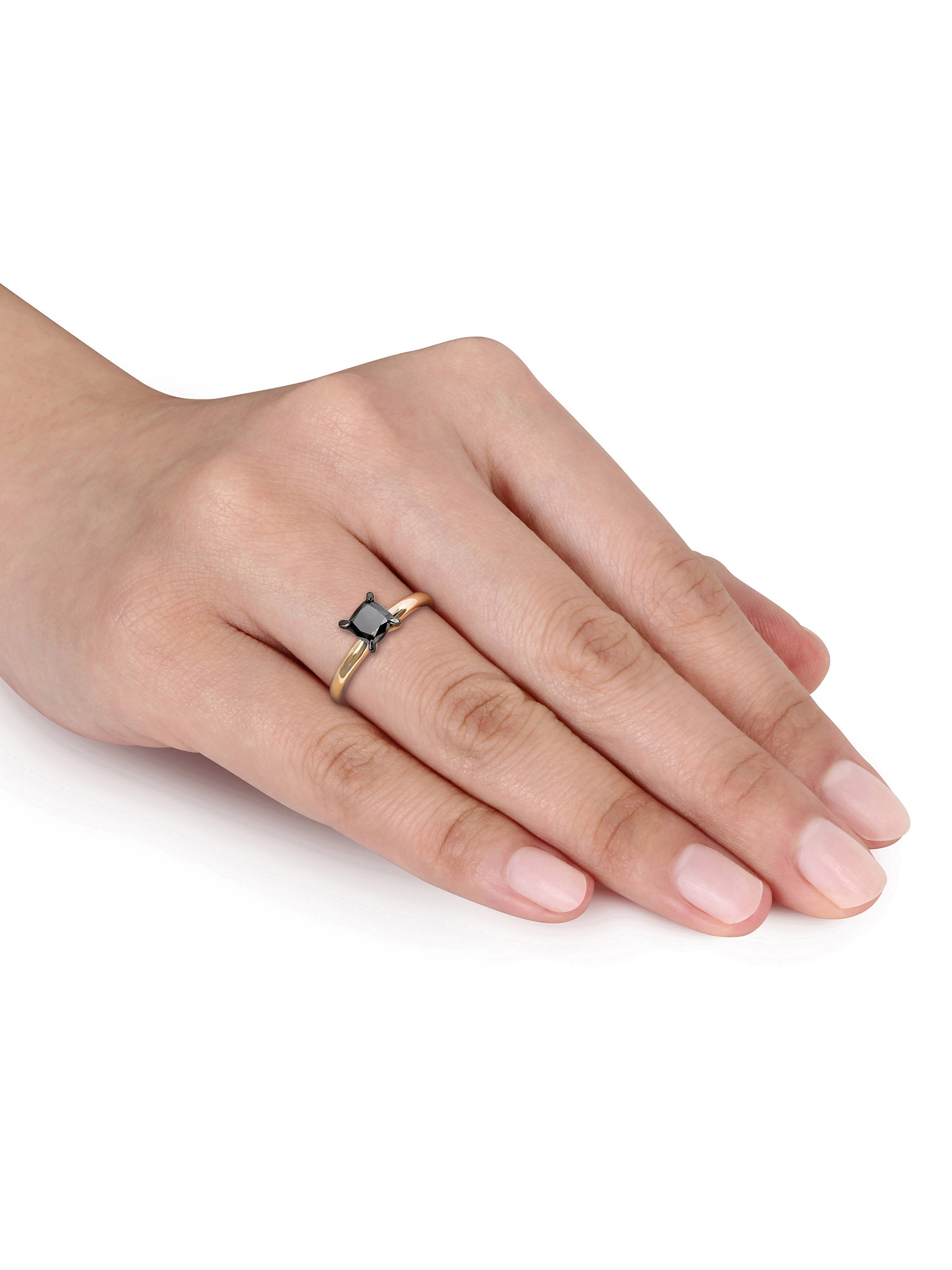 Everly Women's Diamond 14K Yellow Gold Plated Engagement Ring
