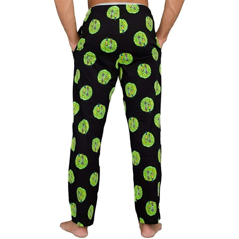 Rick and Morty Adult Dimension Portal T Shirt and Pants Pajama Set Walmart