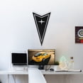thumbnail image 2 of LaModaHome Pontiac Metal Car Emblem, 2 of 5