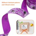 thumbnail image 3 of 3 Rolls Halloween Spider Web Ribbon Polyester Cobweb Ribbon For Present Wrapping Party Decorations Diy Crafts Spooky Halloween Decor, 3 of 3