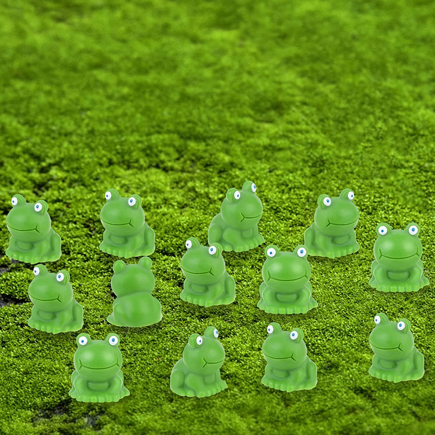  TTEDMO Mini Frogs 200 Pack,Tiny Frogs 200 Pack,Mini Resin Frogs, Mini Resin Frogs Bulk,Miniature Resin Mini Frogs Green Frog (Pink,200 PCS)  : Patio, Lawn & Garden