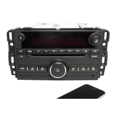 2009-2011 GMC Acadia OEM AM FM CD Radio w Bluetooth Upgrade 20935118 UNLOCKED - Used