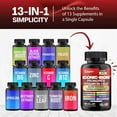 thumbnail image 5 of Zoyava Iron Supplement – Slow Release Iron Vitamin with B12, Folate, Zinc & Probiotics for Men & Women, 5 of 6