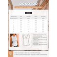 thumbnail image 2 of Women Summer Stretch Slim Round Neck Ribbed Tank Basic Solid Top Round Neck, Inner and Outer Vest Grey 2XL, 2 of 2