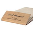 thumbnail image 2 of Jacob Alexander Linen Handrolled 15" x 15" Pocket Square Hanky - Tan, 2 of 6