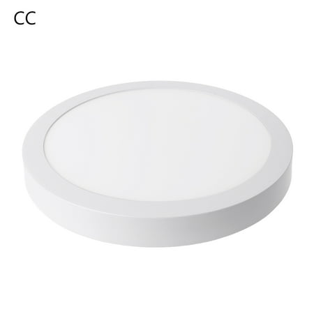 

JULYING LED Panel Light 24W AC90-265V No Drill Mount Indoor Lighting Round Square Surfac