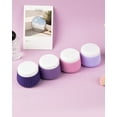 thumbnail image 6 of Mrsdry Travel Containers for Toiletries 4 Pack, TSA Approved Travel Size Toiletries, Travel Size Containers, With Clear Bag Leak Proof Silicone Jars, Travel Essentials Creams Jars Carrying Small Item, 6 of 14