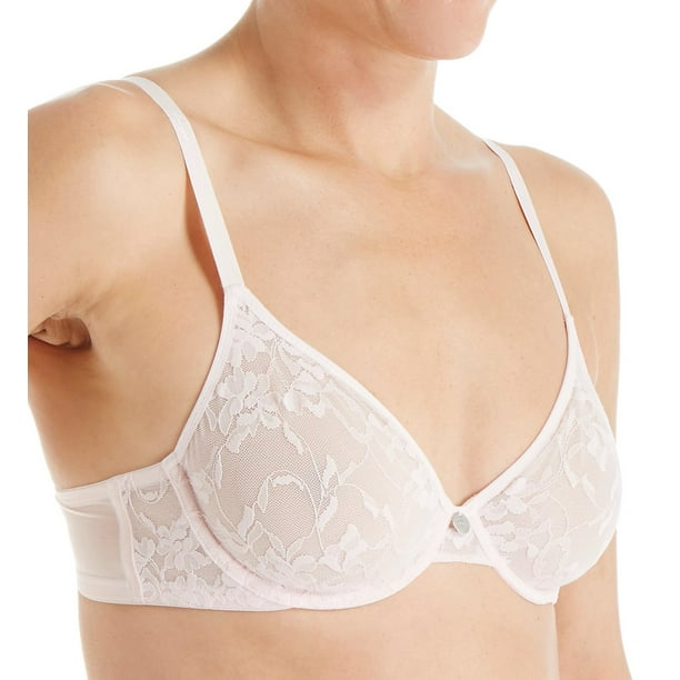 Hanes DKNY 451238 Signature Lace Unpadded Bra