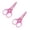 A148 Pink 3.5"x1.8" 2Pack, variant on 2Pcs Small Stainless Steel Sharp Scissors Fine Detail Craft Scissors Metal Paper Cutting Scissors Mini Sewing Scissors Straight Fine Tip Scissors With Protective Cover Black