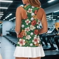 thumbnail image 6 of Uorisanigo Tropical Flowers Golf Womens Quick Dry Athletic Shirts Relaxed Breathable Hiking Running Workout Tops with 1/4 Zipper for Tennis Hiking & Outdoor Sports, 6 of 7