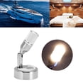 thumbnail image 3 of LEDs Bedside Reading Lamp, Touch Switch 3W RVs Reading Light 3000K DC12V  Mounted Rotatable  For Boats For Yachts, 3 of 8