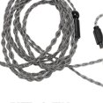 thumbnail image 4 of 4 Core Silver Plated Copper Anti-Choke 3.5mm Headphone Cable for ATH IM04 IM03 IM02 IM01 IM50 IM70, 4 of 4
