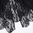 thumbnail image 5 of FYEGRE Gothic Carnival Jacket Dress for Women Elegant Lace Tuxedo Attire Black M, 5 of 7