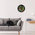 thumbnail image 6 of Dinosaur 9.8 Inches Silent Non-Ticking Round Digital Wall Clock for Bedroom Living Room Kitchen Bathroom Decoration Battery Operated Easy to Read, 6 of 6
