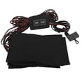 thumbnail image 3 of Carbon Fiber Heating Film, 3 Gear Portable Electric Cloth Heating Pads  For Jacket For Vest, 3 of 8
