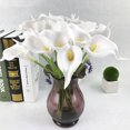 thumbnail image 1 of 10 unids/lote de flores artificiales de tacto Real, flores decorativas para boda, lirio de cala, flores falsas, accesorios de decoración para fiesta de boda Ormromra 2027277-1, 1 of 1
