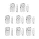 thumbnail image 1 of Sistema magnético de alarma de entrada de seguridad para puertas y ventanas Mini alarma inalámbrica Blanco (batería incluida), 1 of 5