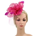 thumbnail image 2 of Miangastore Fascinator Hat Flower Fascinator Headband Tea Party Hat Prom Banquet Headpiece, 2 of 8