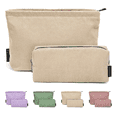 thumbnail image 1 of 2pcs Cosmetiquera Xtellar beige, Estuches De Maquillaje Bolsa Viaje, 1 of 3