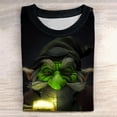 thumbnail image 2 of Unisex St. Patrick's Day Elderly Print Casual Long Sleeve T-Shirt, 2 of 5