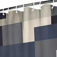 thumbnail image 4 of Shower Curtain Set with Snap-in,Simple Elegannt Geometry Pattern (4) Shower Curtains Waterproof Shower Liner,Contemporary Chic Polyester Bathroom Curtains,72x72Inch, 4 of 4