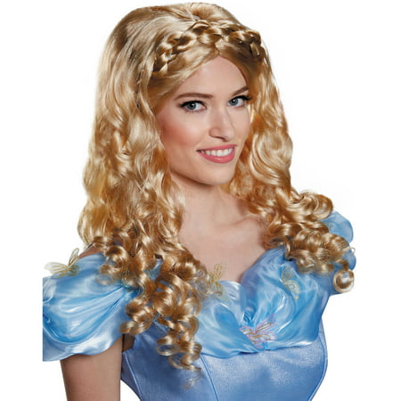 Cinderella Movie Adult Wig Adult Halloween Accessory