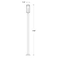 thumbnail image 2 of 1 Light Outdoor Post Mounted Fixture In Outdoor Style-115 Inches Tall And 9.25 Inches Wide Z-Lite 596Phbs-536P-Bk, 2 of 8