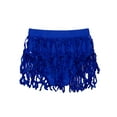 thumbnail image 4 of iEFiEL Kids Girls Shiny Sequins Tassels Briefs Bottoms Dance Performance Competition Underwear Royal Blue 12, 4 of 5