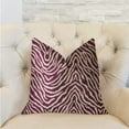 thumbnail image 2 of Plutus Oasis Waves Cojínde lujo morado y beige - Doble cara 20 "x 20" Plutus PBRA2294-2020-DP, 2 of 2