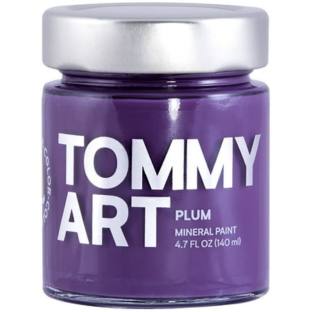 UPC: 8034143027121 | Tommy Art Chalk-Based Mineral Paint 140ml-Plum