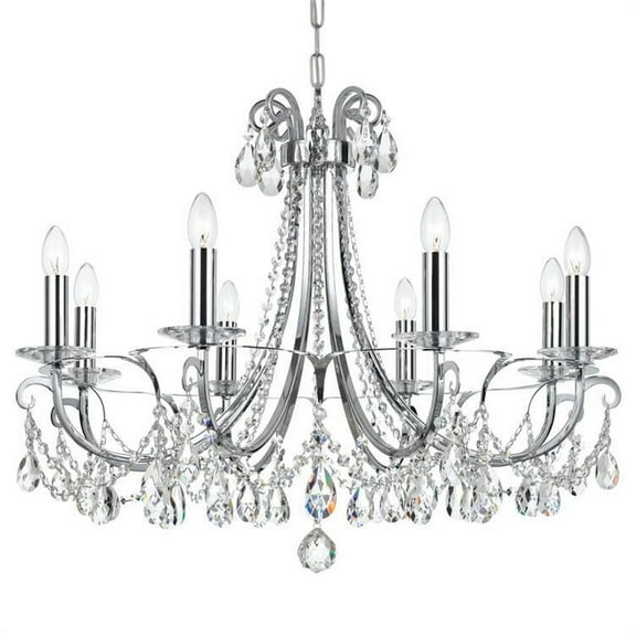 Crystorama Lighting - Eight Light Chandelier - Othello - Eight Light Chandelier