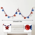 thumbnail image 4 of Patriotic Bead Garland With Ball And Star Ornaments 4th Of July Decoration, 4 of 7