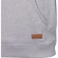 thumbnail image 3 of Quiksilver Mens Keller Block Polar Fleece Hoodie - Light Gray Heather, 3 of 3