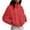 07-Red, variant on Yutgune Women's Cropped Polka Dots Jacket Zip up with Pockets Bomber Gingham Jacket Stand Collar Fall Workout Outerwear
