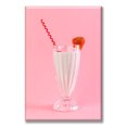 thumbnail image 1 of Cuadro Canva Pixtreats listo para Colgar tipo galería Milkshake Fresa 50X75 cm, 1 of 4