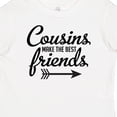thumbnail image 4 of Inktastic Cousins Make the Best Friends with Arrow Boys or Girls Baby T-Shirt, 4 of 5
