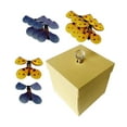 thumbnail image 3 of Tachiuwa DIY Gift Box Flying Butterfly Box Parties Favors Day Gifts for Anniversaries Valentine's Day Thanksgiving Day Yellow, 3 of 10