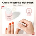 thumbnail image 6 of Gellen Nail Polish Remover, 180ML Non Acetone Gentle Nail Polish Remover for Regular Nail Polish, Rose Scent Nail Polish Remover with Easy Push-down Pump, 6.34 fl oz, 6 of 9