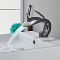 thumbnail image 2 of Bathroom Faucet Basin Hot and Cold Faucet Simple Waterfall Faucet, 2 of 9