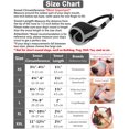 thumbnail image 3 of GFDYREE Dog Muzzle Anti Biting Barking and Chewing with Comfortable Mesh Soft Fabric and Adjustable Strap, Suitable for Small, Medium and Large Dogs(Gray Trim,S), 3 of 7