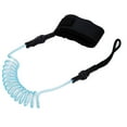 thumbnail image 1 of Surfboard Foot Rope, Durable Surfboard Leash, Lightweight Compact TPU for Paddle Board Surfboard Outdoor Use transparent blue,transparent white,rose red and white,red white,green, 1 of 8