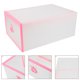 thumbnail image 2 of Caja de zapatos transparente y gruesa, de plástico, con cajón para guardar zapatos., 2 of 8