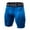 Blue, variant on Men's Athletic Cool Dry Compression Shorts, Sports Performance Active Running Tights