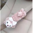 thumbnail image 1 of Reposacabezas de Anime japonés para silla de coche, funda Kawaii para cinturón de seguridad, almohadillas para los hombros, juguetes de felpa Melodyed Kuromied, regalo para niña, 1 of 5