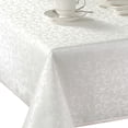 thumbnail image 2 of Lenox Opal Innocence Oblong Tablecloth, White, 60x120", 2 of 3