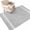 Gray, variant on Washable Round Rugs 3ft Navy Blue Circle Rug Non-Slip Soft Non-Shedding Low-Profile Traditional Rustic Minimalist Striped Pattern Small Area Rug Carpet for Living Room Bedroom Dining Room Home Decor