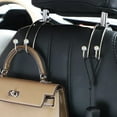 thumbnail image 4 of OTOSTAR Auto Hooks Bling Car Hangers Organizer Seat Headrest Hooks Strong and Durable Backseat Hanger Storage Universal for SUV Truck Vehicle 2 Pack (AB), 4 of 8