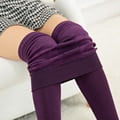 Leggings de invierno tejidos de terciopelo Casual Legging nuevo alto elástico espesar pantalones negros cálidos para mujer pantalones ajustados para mujer Leggings Tan Jianjun unisex